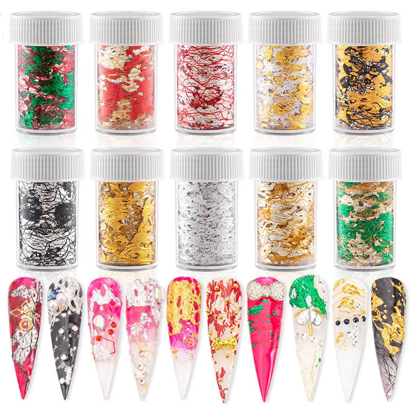 Marble Nail Water Decal Stickers | Transfer Foil Nail Art Nail Art Decals QXL