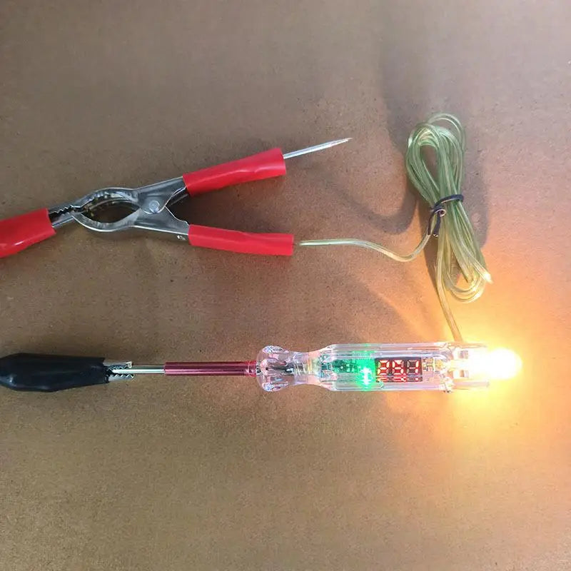 6V–36V Car Circuit Tester Pen | Dual LED Voltage Probe Automotive Circuit Tester QXL