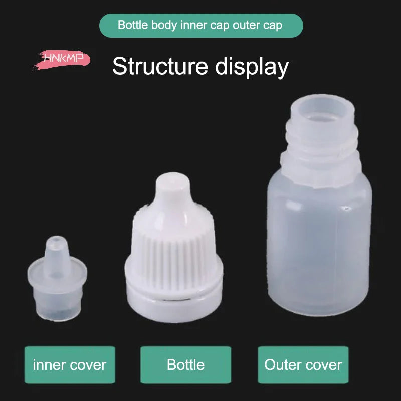 5-Pack Refillable Squeeze Dropper Bottles | Multi-Size PE Squeeze Dropper Bottles QXL