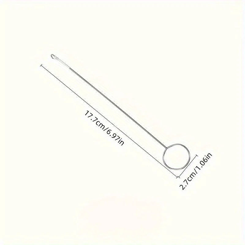 Sewing Loop Turner Hook with Latch | Fabric Tube Turning Tool Sewing Loop Turner QXL S