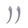 Eyebrow Razor Trimmer Set with Comb | Women's 1/2/3-Pack Eyebrow Razor Trimmer QXL M26Purple knife-2Pcs