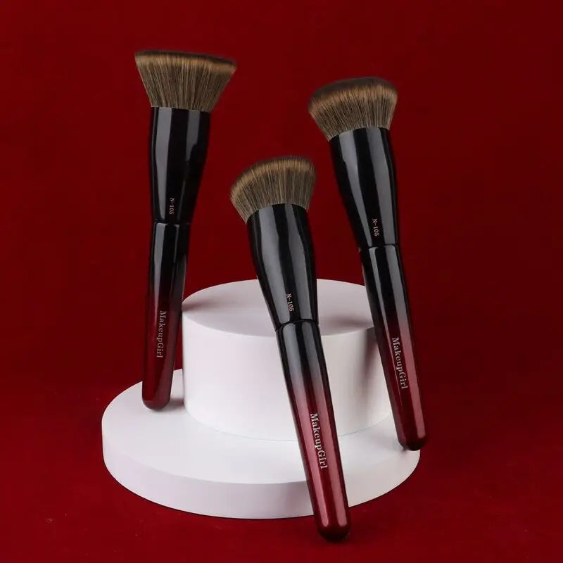 Extra Large Angled Loose Powder Setting Makeup Brush Loose Powder Brush QXL