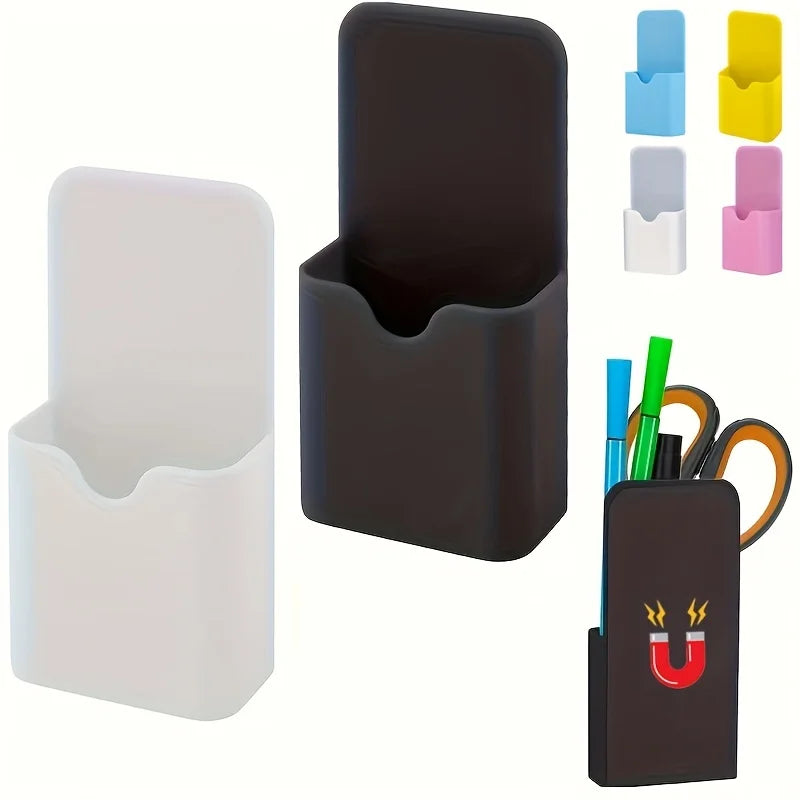 Magnetic Pen & Marker Holder Organizer – Whiteboard & Fridge Magnetic Pen Holder QXL