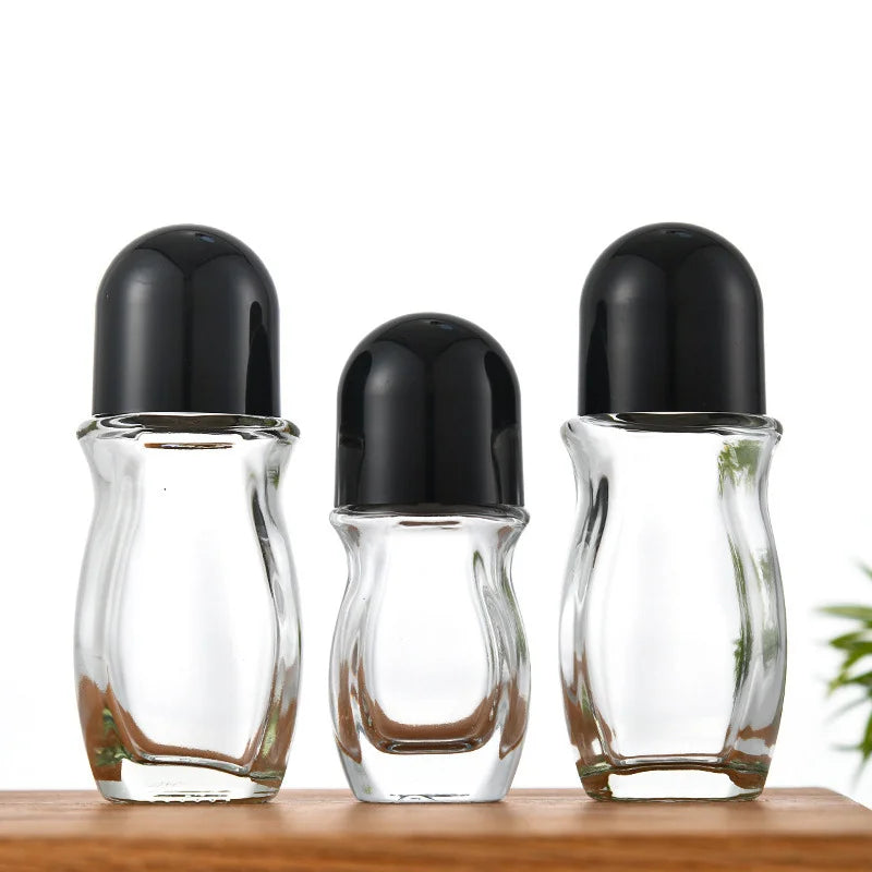 Glass Roll-On Bottle 30/50ml | Aromatherapy & Perfume Roller Roller Bottle QXL
