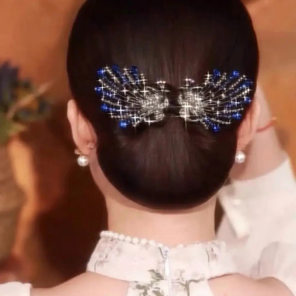 Flower Hair Bun Roller Clip | Flexible Twist Styling Tool Hair Bun Roller Clip QXL