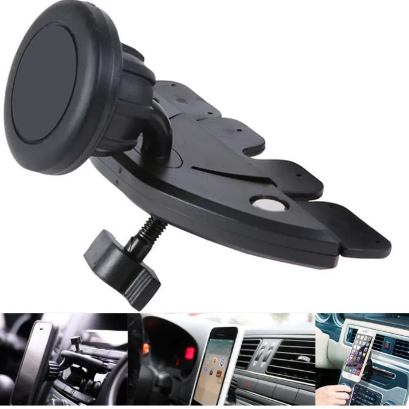 Car CD Slot Magnetic Phone Mount | 17mm Ball Head Holder Car Phone Mount QXL