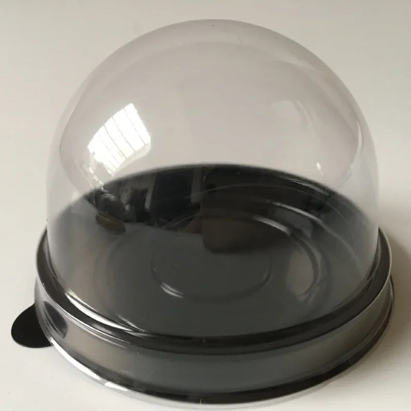 Disposable Cupcake & Mooncake Boxes with Clear Lid Bakery Gift Boxes QXL