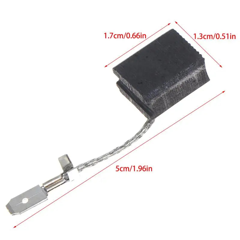 2-Pack Carbon Brushes 316065450 | WE17-125 WE17-150 WE19-180 Power Tool Spare Parts QXL