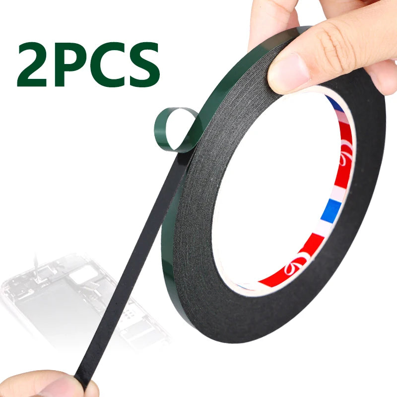 2-Pack Double-Sided PE Foam Tape 2/3/4mm × 10m | LCD Screen Fix Adhesive Foam Tape QXL
