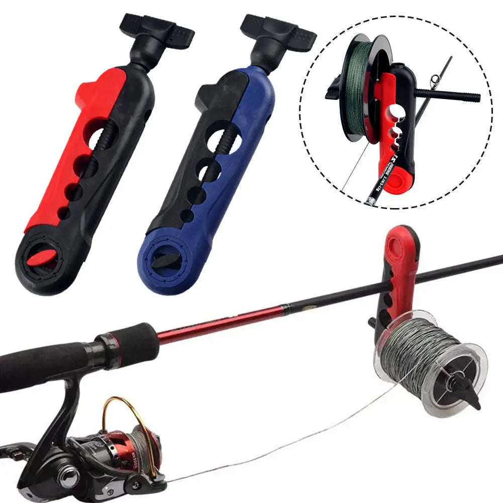 Portable Fishing Line Winder Spool & Rod Holder Tool Fishing Line Winder QXL