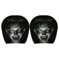Halloween Ghost Face Car Headrest Covers | 2-Pack Spooky Decor Car Headrest Covers QXL 2pcs B style