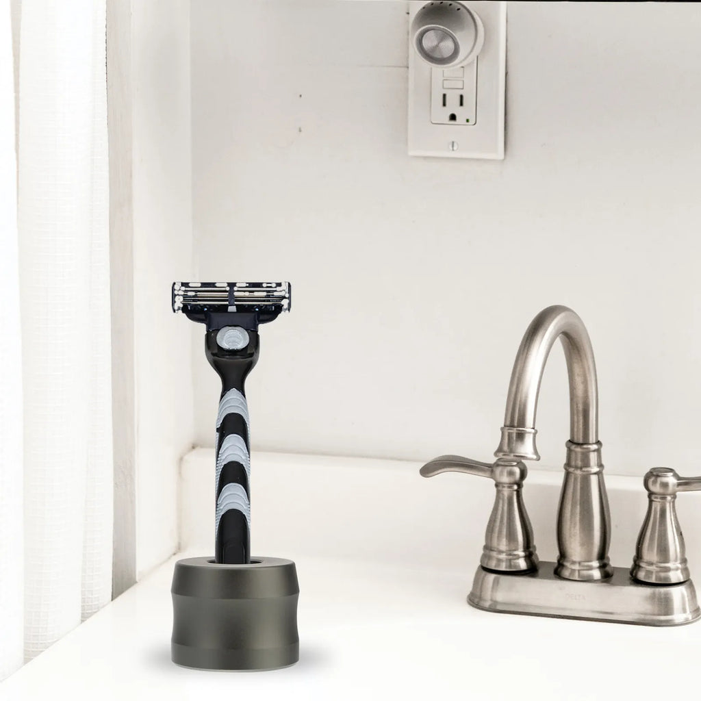 Aluminum Alloy Razor Stand & Non-Slip Shaver Holder Razor Stand QXL Default Title