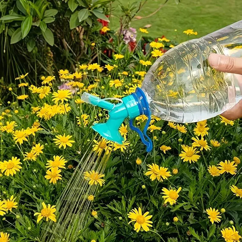 3-Pack Sunflower 2-in-1 Watering Nozzle for Bottles & Plants Garden Watering Nozzle QXL