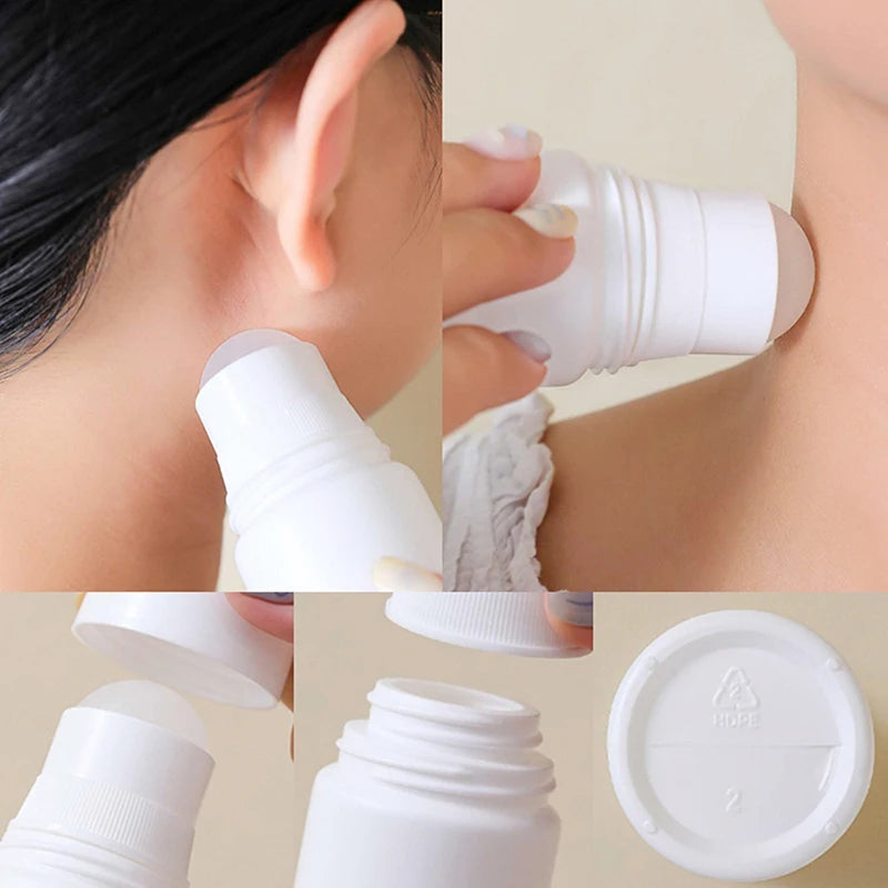 50/100ml Refillable Roller Ball Bottle for Essential Oils & DIY Roller Ball Bottle QXL