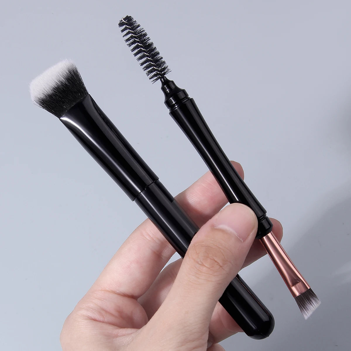 KOSSHOW 2-Pc Concealer, Eyeliner & Lash Brush Set Makeup Brush Set QXL