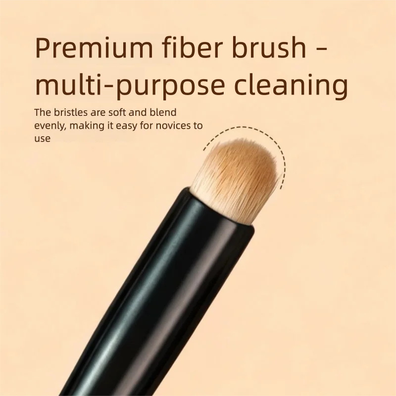 Round Head Lip & Concealer Brush | Soft Synthetic Smudge Tool Lip & Concealer Brush QXL