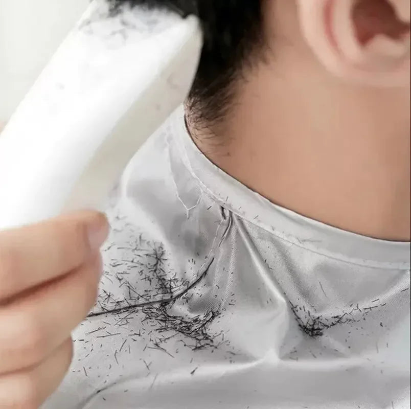 Breathable Foldable Haircut Cape | Hair Dye & Trim Cloak Haircut Cape QXL