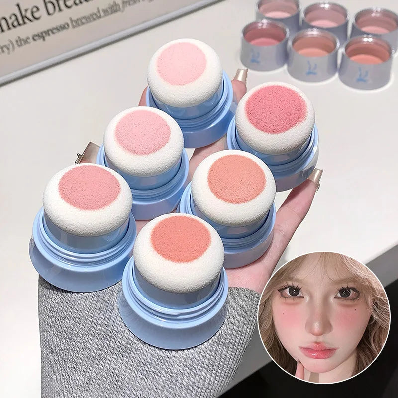 Korean Matte Blush Powder | Long-Lasting Photogenic Finish Matte Blush Powder QXL
