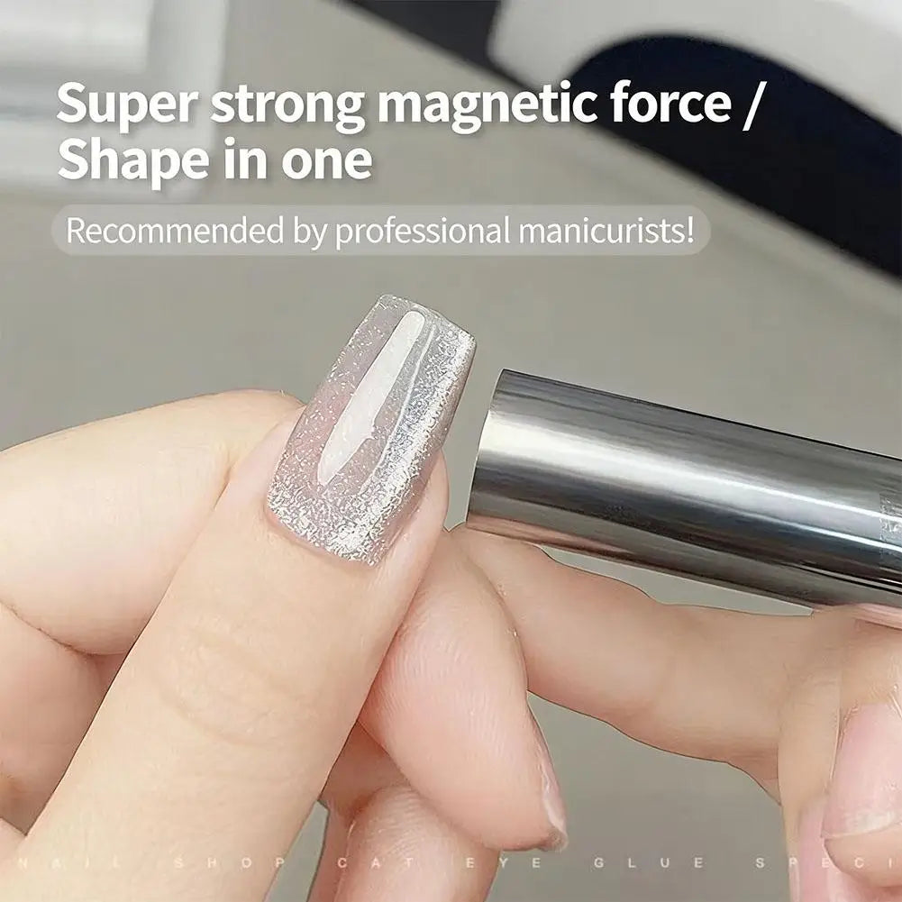 Cat-Eye Magnetic Nail Art Pen | Manicure Tool for Gel Polish Magnetic Nail Art Tool QXL