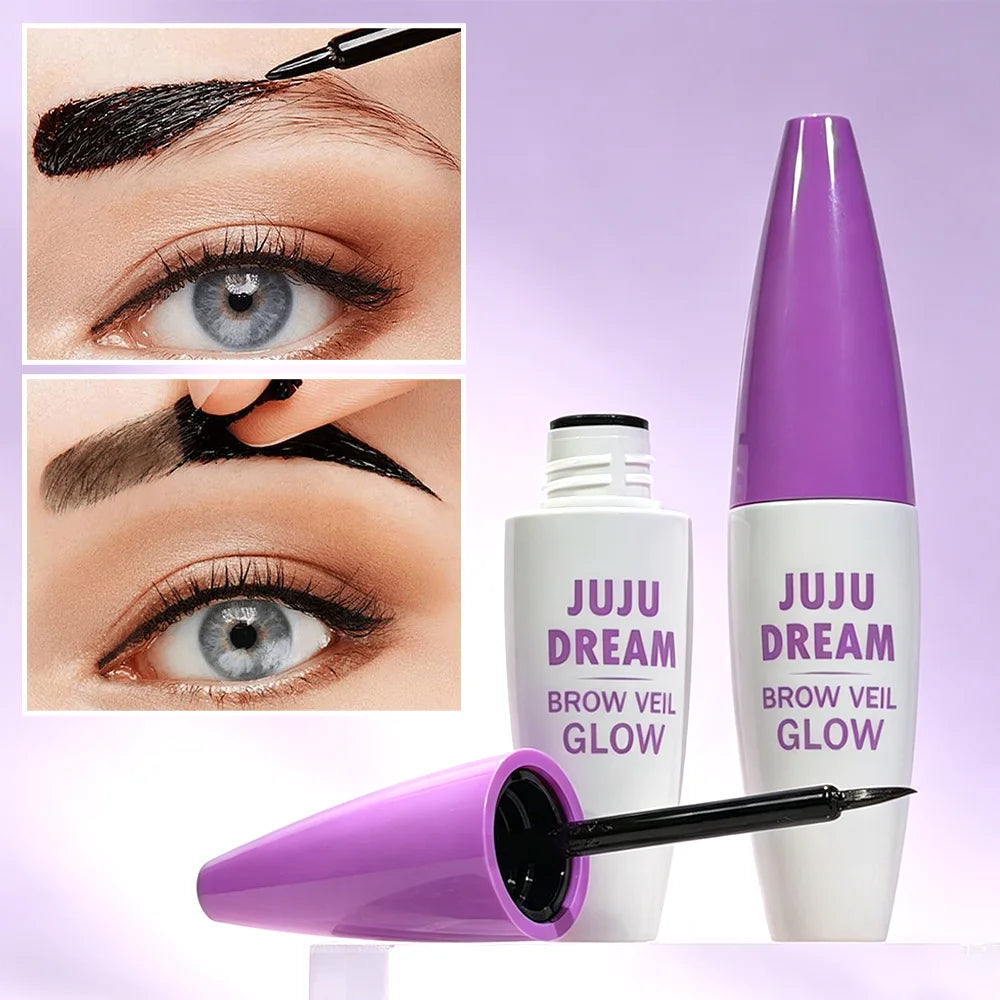 JUJU Dream Peel-Off Eyebrow Tint Gel | Waterproof Brow Color Eyebrow Tint Gel QXL