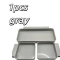 3-Pack Hanging Storage Boxes | Drawer & Desktop Organizer Hanging Storage Organizer QXL 1pcs gray