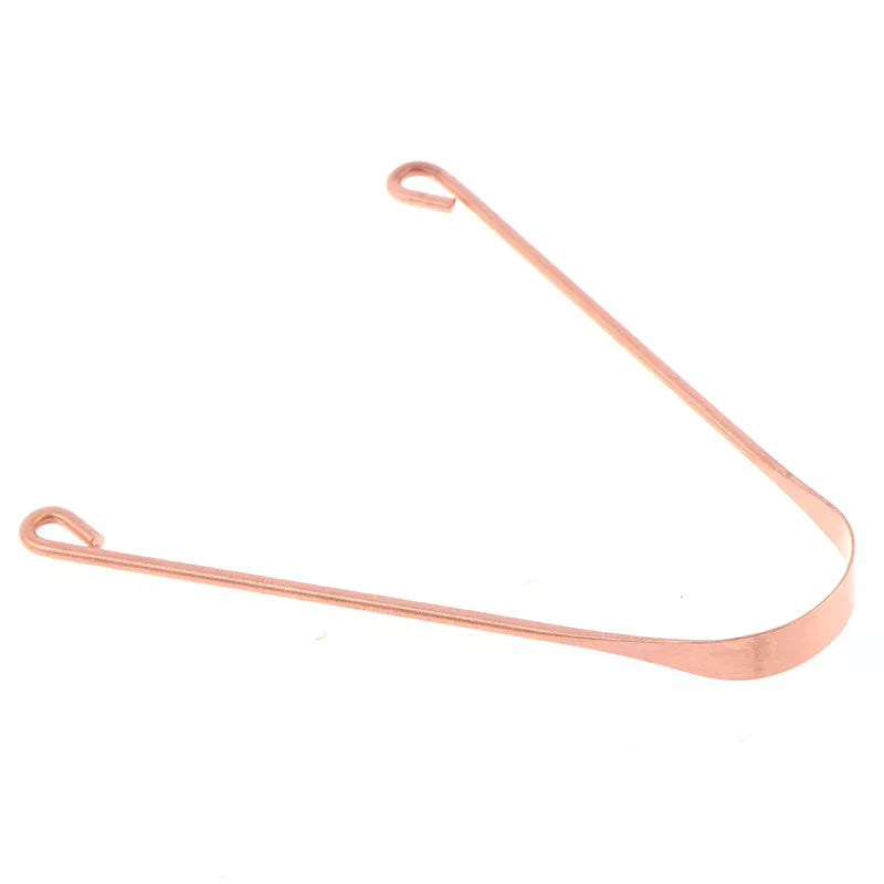 YOVIP Pure Copper Tongue Scraper | Fresh Breath Cleaner Tongue Scraper QXL