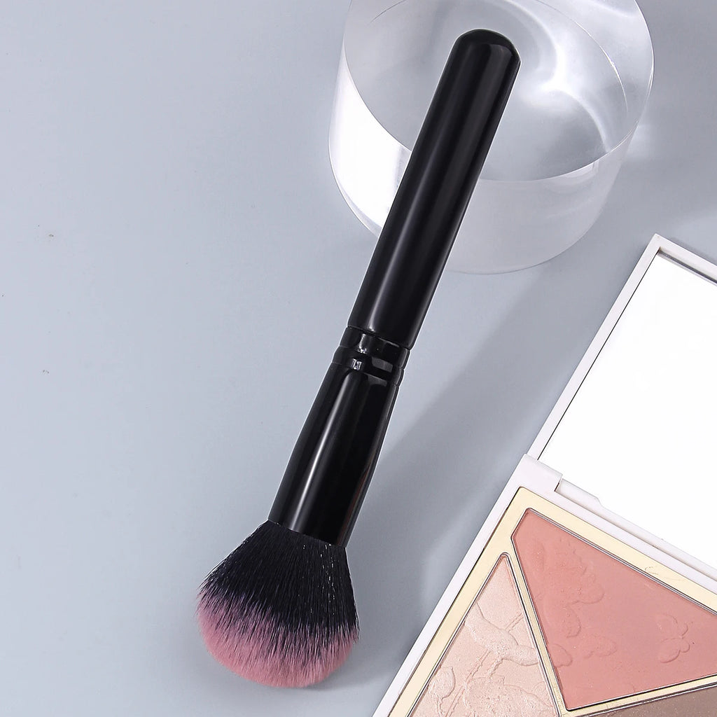 KOSSHOW Blush & Bronzer Powder Brush | Pink Gradient Nylon Blush Powder Brush QXL