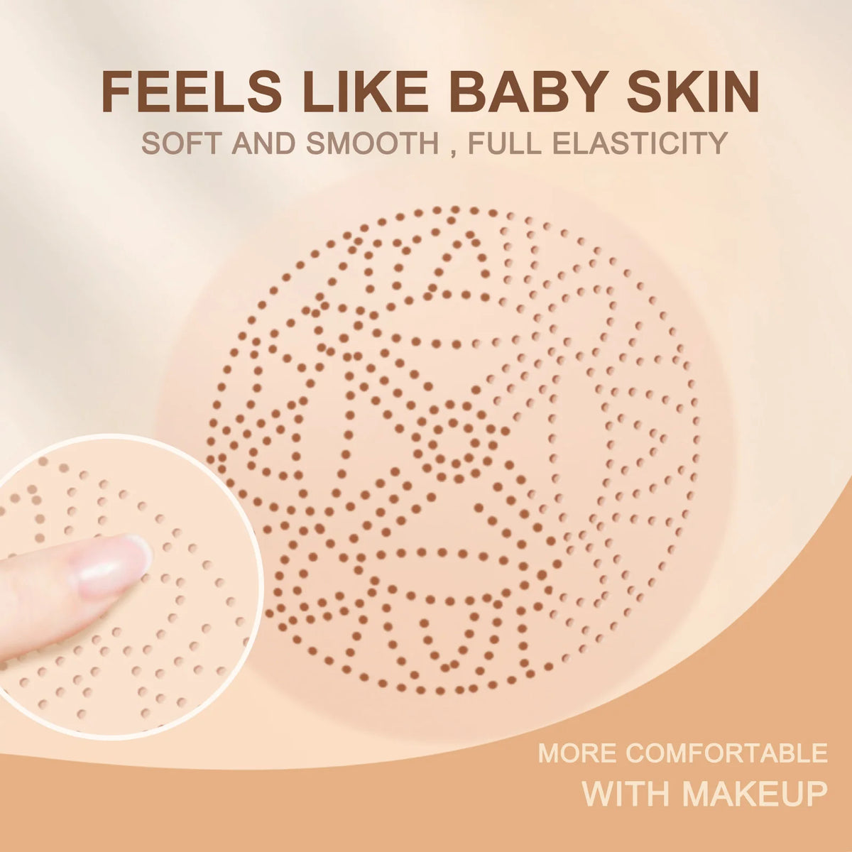 Eelhoe Mushroom Head Air Cushion BB Cream Foundation Concealer Air Cushion Foundation QXL