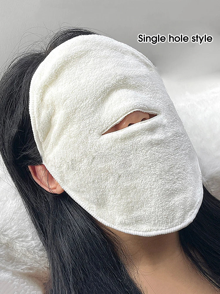 Hot & Cold Steam Compress Face Towel | Soft Skin-Friendly Facial Compress Towel QXL