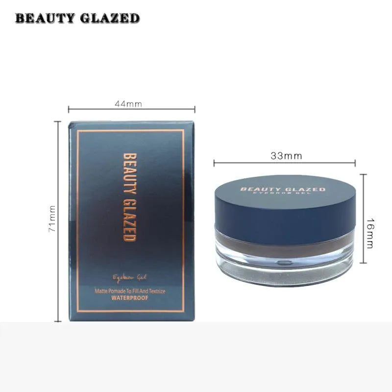 Beauty Glazed 5-Color Matte Waterproof Liquid Eyebrow Gel Liquid Eyebrow Gel QXL