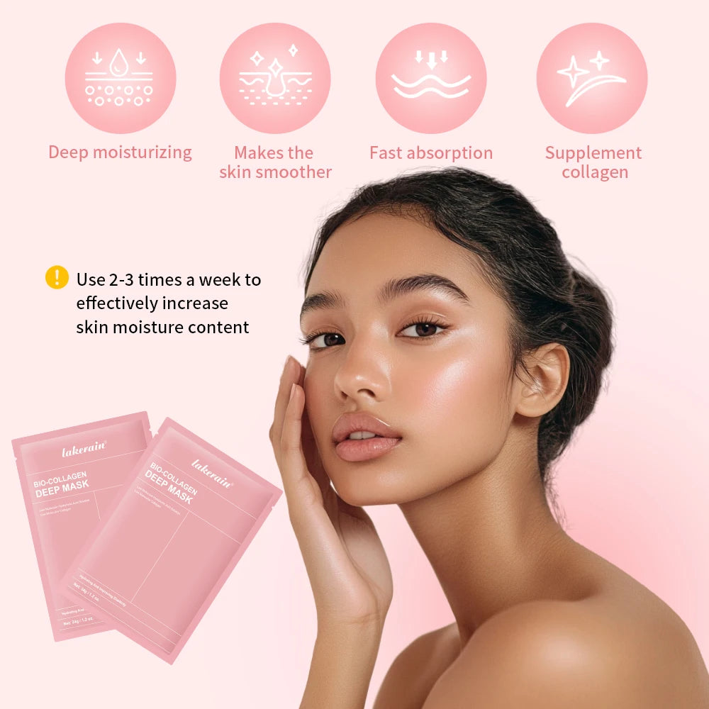 Collagen Overnight Face Mask – Deep Hydration & Pore Minimizing Collagen Sleeping Mask QXL