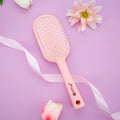 Mini Air Cushion Detangling Hairbrush | Anti-Static Massage Comb Detangling Hairbrush QXL YF9321-pink-01