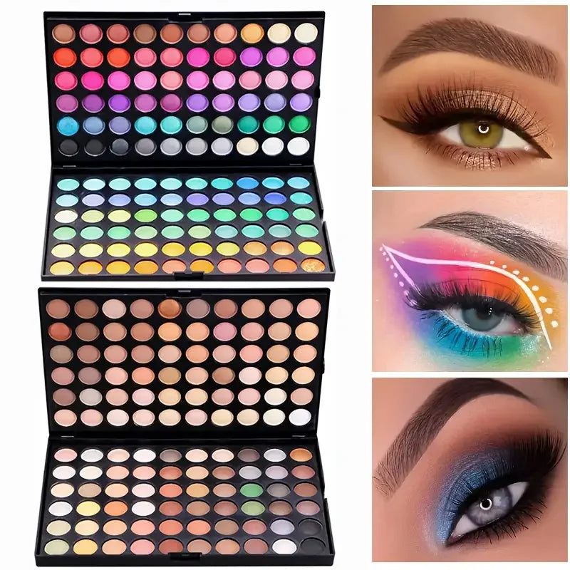 VERONNI 120 Color Eyeshadow Palette | Matte & Shimmer Eyeshadow Palette QXL