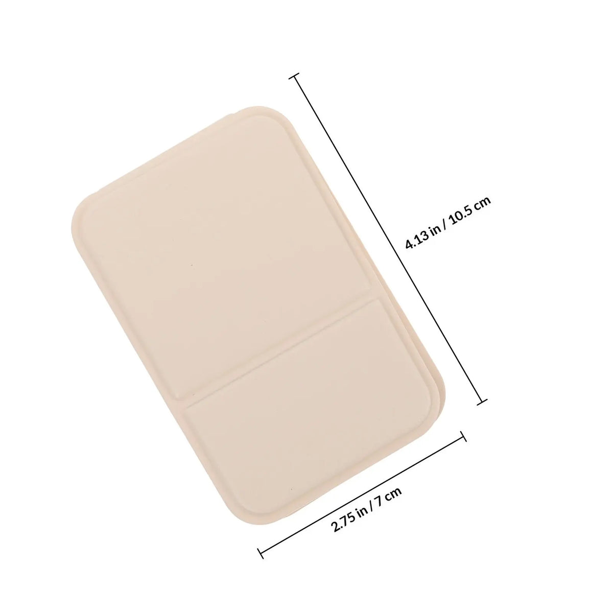 Compact Folding Makeup Mirror | Portable Pocket Purse Mirror Compact Vanity Mirror QXL White