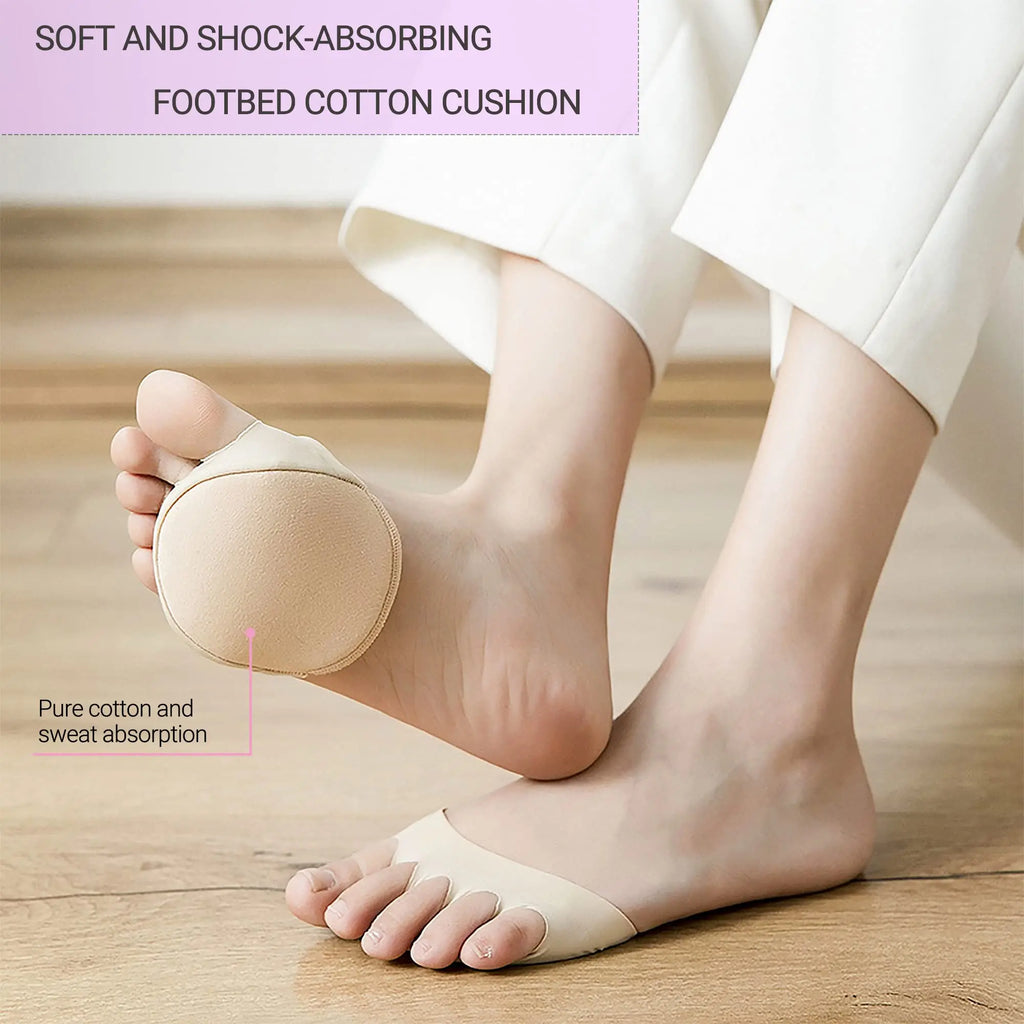 2-Pack High Heel Forefoot Cushion Pads | Anti-Slip Foot Protection Forefoot Cushion Pads QXL