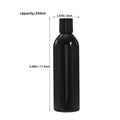 12-Pack Leakproof Travel Bottles | Press Cap Dispensers Travel Bottle Set QXL Black