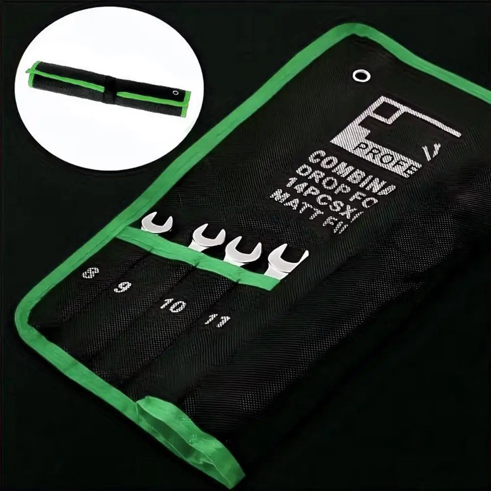16-Pocket Wrench Organizer Pouch | Hand Tool Storage Bag Tool Storage Bag QXL