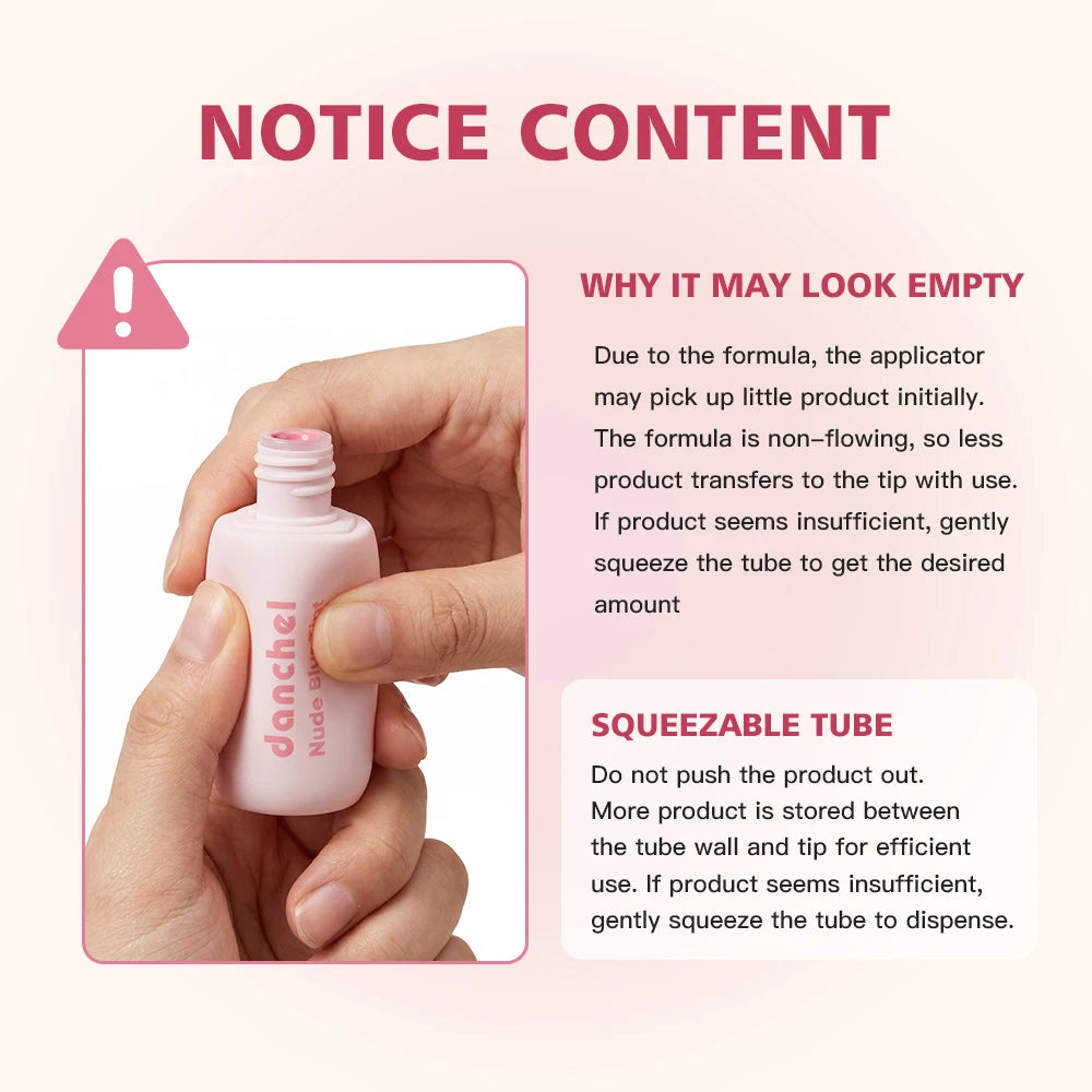 Danchel Nude Blur Tint – 2-in-1 Matte Lip & Cheek Blush Matte Lip & Cheek Tint QXL