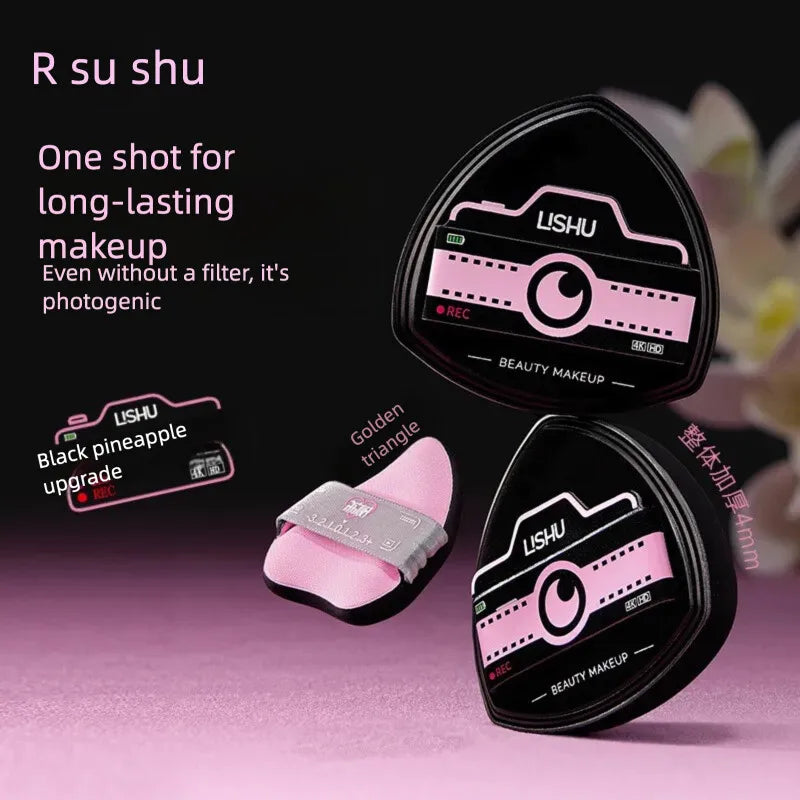 Graphene Cushion Powder Puff Set – 3-Pc Foundation Sponge Makeup Sponge Puff QXL