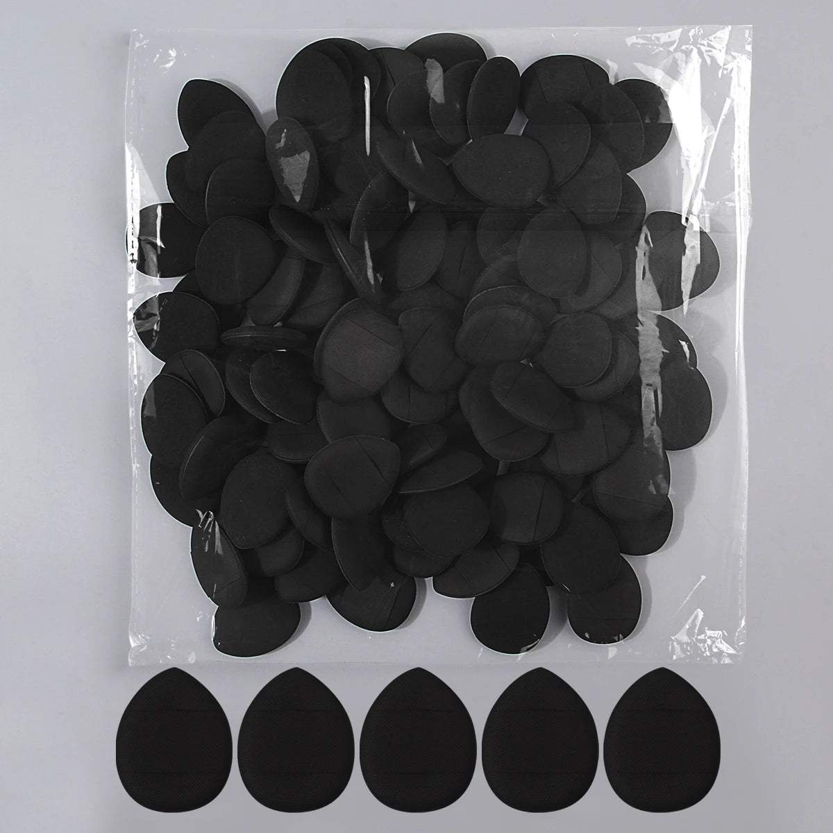 Mini Thumb Powder Puffs 20/50/100-Pack | Fingertip Concealer Makeup Sponge Puff QXL