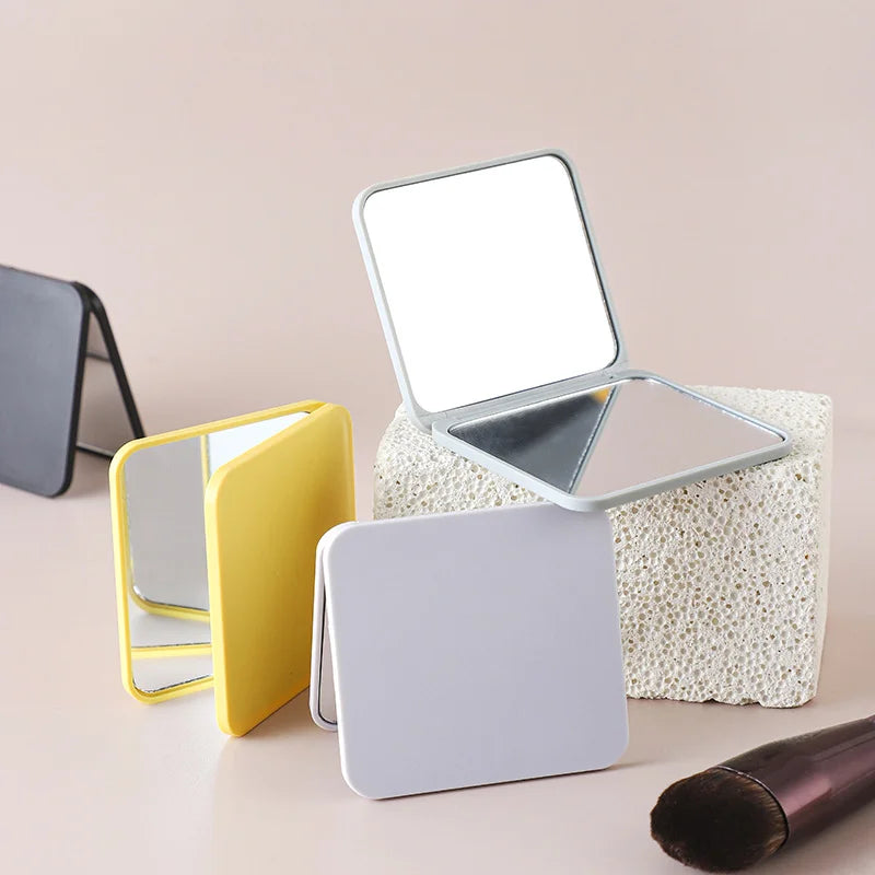 Double-Sided Compact Pocket Mirror | Magnifying Mini Travel Compact Pocket Mirror QXL