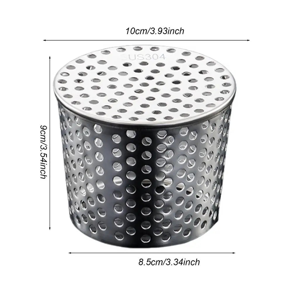 Stainless Steel Gutter Guard Downspout Filter 63/83/100mm Gutter Guard Filter QXL 85 100mm
