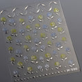 5D Luxury Nail Stickers | Moon Star Butterfly Crystal Diamond Nail Art Stickers QXL M-580