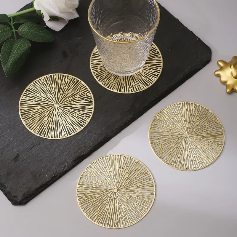 Heat Resistant Explosion Pattern Coasters | Table Mats Decorative Coasters QXL