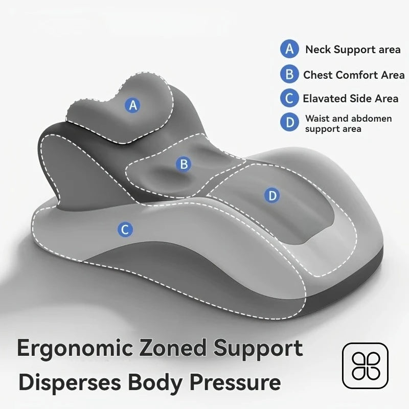 Adjustable Wedge Pillow | Prone Cushion for Phone & Gaming Wedge Pillow QXL