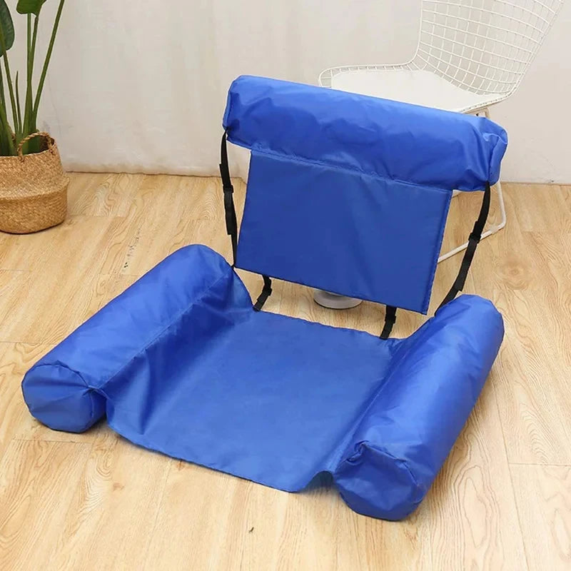 Foldable Inflatable Pool Float Hammock Lounge Chair Inflatable Pool Float QXL