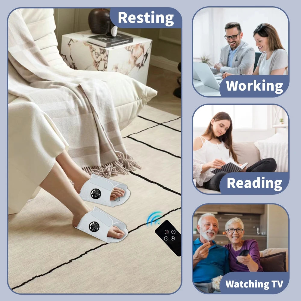 Smart EMS & TENS Foot Massager | Home Spa Recovery Device EMS Foot Massager QXL