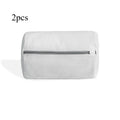 Polyester Shoe Wash Bag | Mesh Pocket & Zipper Closure Shoe Laundry Bag QXL 2pcs