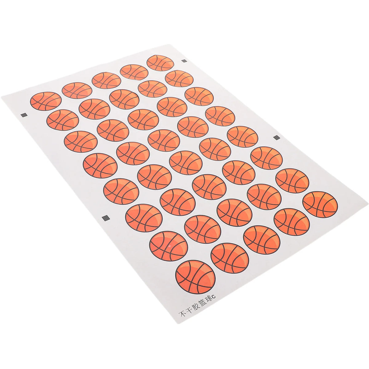 Basketball Temporary Tattoos – 40 Stickers per Sheet | Body Art Temporary Tattoo Stickers QXL