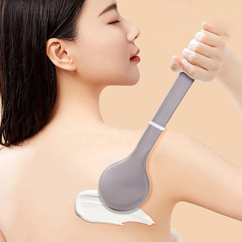 Long Handle Back Lotion & Sunscreen Applicator Brush Body Lotion Applicator QXL